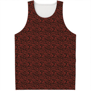 Chinese Cloud Pattern Print Men's Tank Top