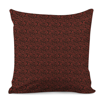 Chinese Cloud Pattern Print Pillow Cover