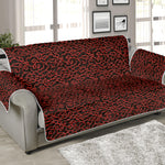 Chinese Cloud Pattern Print Sofa Protector