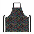 Chinese Dragon Pattern Print Apron