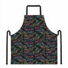 Chinese Dragon Pattern Print Apron