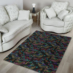 Chinese Dragon Pattern Print Area Rug GearFrost