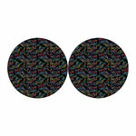 Chinese Dragon Pattern Print Car Coasters