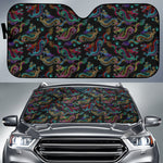 Chinese Dragon Pattern Print Car Sun Shade GearFrost