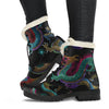 Chinese Dragon Pattern Print Comfy Boots GearFrost