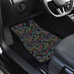 Chinese Dragon Pattern Print Front and Back Car Floor Mats