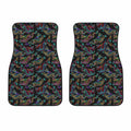 Chinese Dragon Pattern Print Front Car Floor Mats