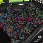 Chinese Dragon Pattern Print Pet Car Back Seat Cover