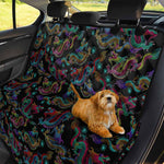 Chinese Dragon Pattern Print Pet Car Back Seat Cover