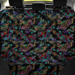 Chinese Dragon Pattern Print Pet Car Back Seat Cover