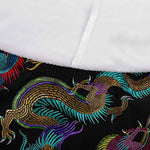 Chinese Dragon Pattern Print Sofa Cover