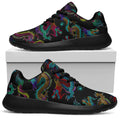 Chinese Dragon Pattern Print Walking Shoes