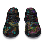 Chinese Dragon Pattern Print Sport Shoes GearFrost