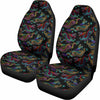 Chinese Dragon Pattern Print Universal Fit Car Seat Covers