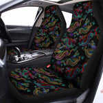 Chinese Dragon Pattern Print Universal Fit Car Seat Covers