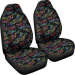 Chinese Dragon Pattern Print Universal Fit Car Seat Covers