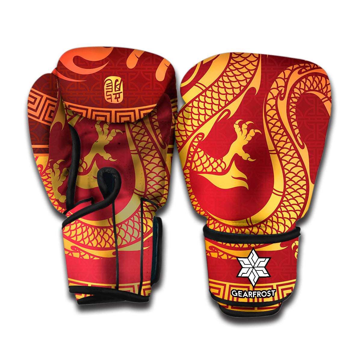 Galaxy Space Zodiac Star Signs Print Boxing Gloves