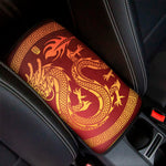 Chinese Dragon Zodiac Sign Print Car Center Console Cover