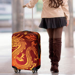 Chinese Dragon Zodiac Sign Print Luggage Cover