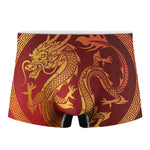 Chinese Dragon Zodiac Sign Print Men's Boxer Briefs
