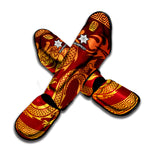 Chinese Dragon Zodiac Sign Print Muay Thai Shin Guard