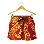 Chinese Dragon Zodiac Sign Print Women's Shorts