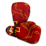 Chinese Horoscope Ox Sign Print Boxing Gloves