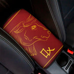 Chinese Horoscope Ox Sign Print Car Center Console Cover