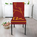 Chinese Horoscope Ox Sign Print Dining Chair Slipcover