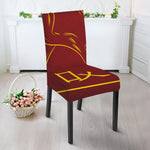 Chinese Horoscope Ox Sign Print Dining Chair Slipcover