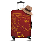 Chinese Horoscope Ox Sign Print Luggage Cover