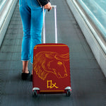 Chinese Horoscope Ox Sign Print Luggage Cover