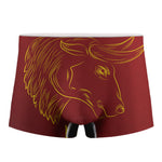 Chinese Horoscope Ox Sign Print Men's Boxer Briefs