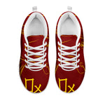 Chinese Horoscope Ox Sign Print White Sneakers