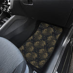 Chinese Koi Carp Pattern Print Front and Back Car Floor Mats