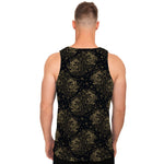 Chinese Koi Carp Pattern Print Men's Tank Top