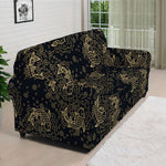 Chinese Koi Carp Pattern Print Sofa Cover