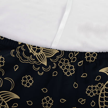 Chinese Koi Carp Pattern Print Sofa Cover