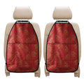 Chinese Koi Fish Pattern Print Car Seat Organizers