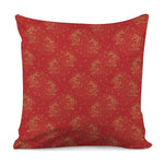 Chinese Koi Fish Pattern Print Pillow Cover
