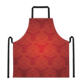 Chinese Lu Symbol Pattern Print Apron