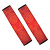 Chinese Lu Symbol Pattern Print Car Seat Belt Covers