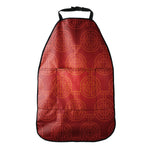 Chinese Lu Symbol Pattern Print Car Seat Organizers
