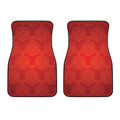Chinese Lu Symbol Pattern Print Front Car Floor Mats