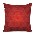 Chinese Lu Symbol Pattern Print Pillow Cover