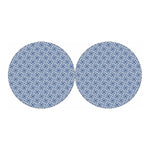 Chinese Luck Symbol Pattern Print Car Coasters