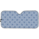 Chinese Luck Symbol Pattern Print Car Sun Shade