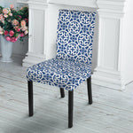 Chinese Luck Symbol Pattern Print Dining Chair Slipcover
