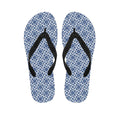 Chinese Luck Symbol Pattern Print Flip Flops