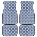 Chinese Luck Symbol Pattern Print Front and Back Car Floor Mats